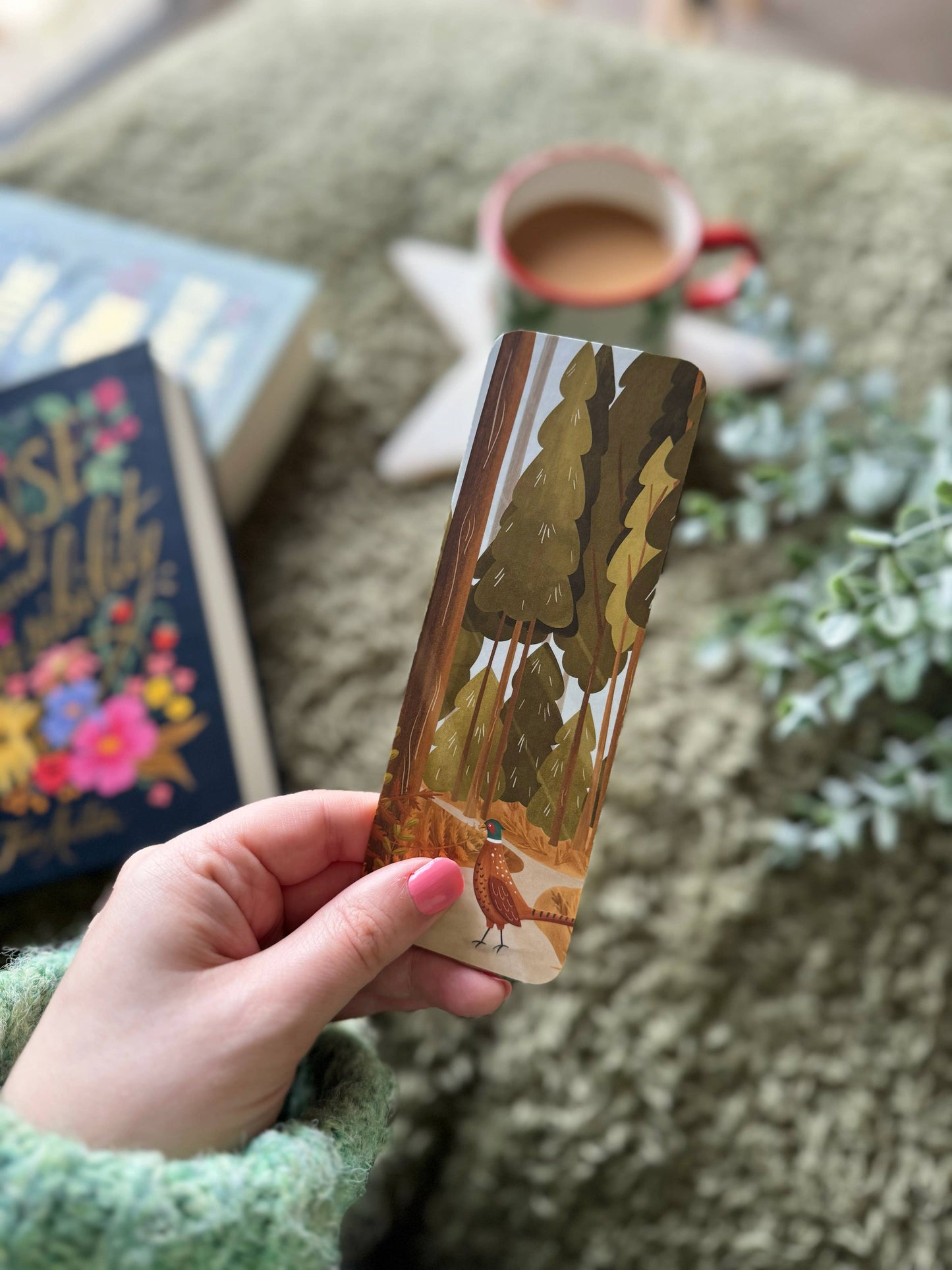 Pheasant Forest Landscape Bookmark