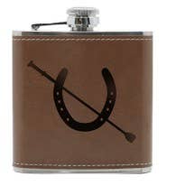 Hip Flask Horse Equestrian Design - 6oz