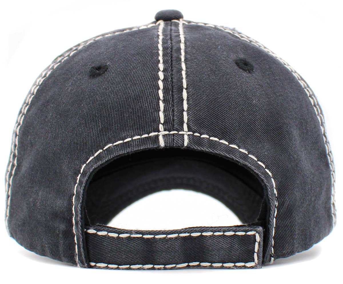 I'd Rather Be Riding Vintage Ballcap
