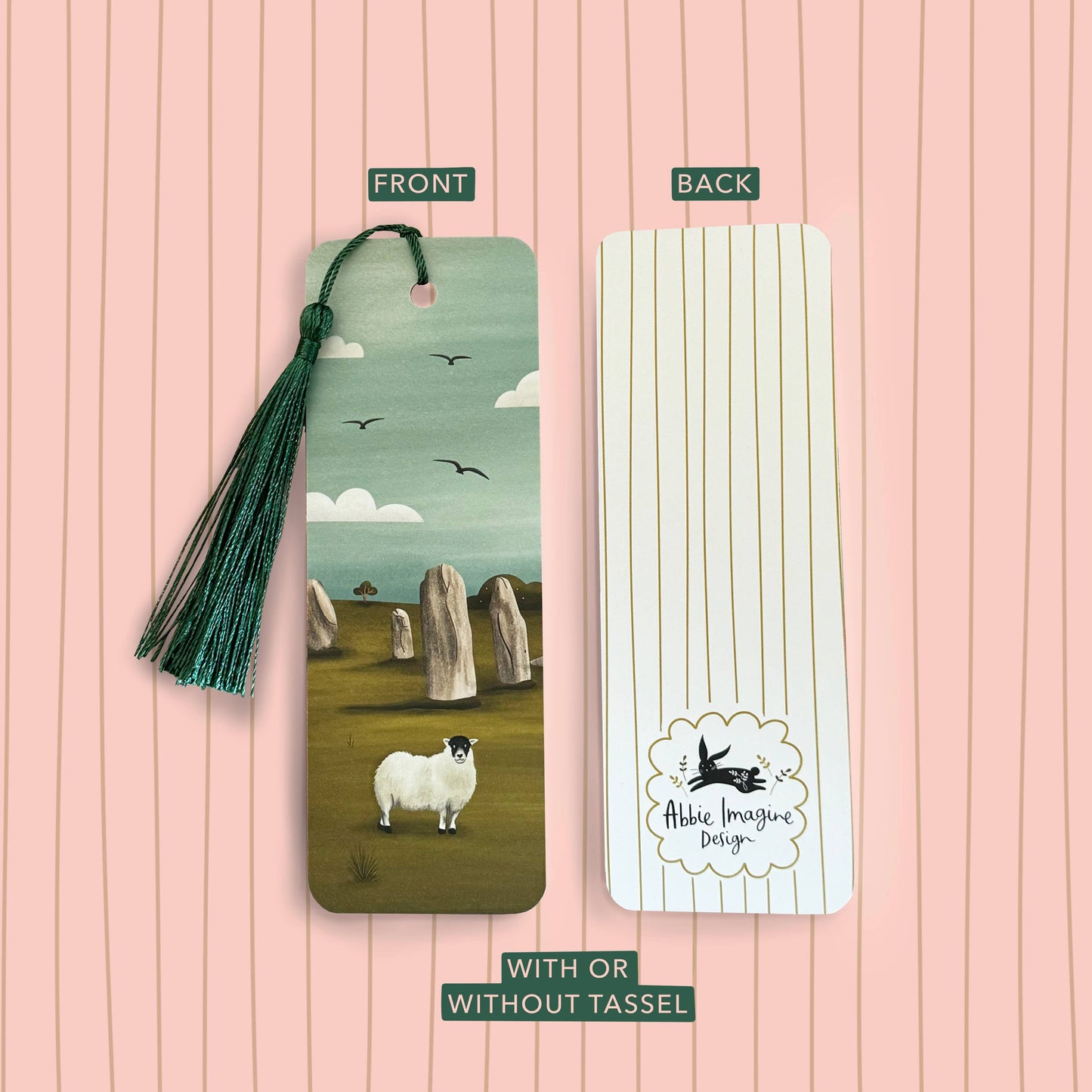Moorland Landscape Bookmark
