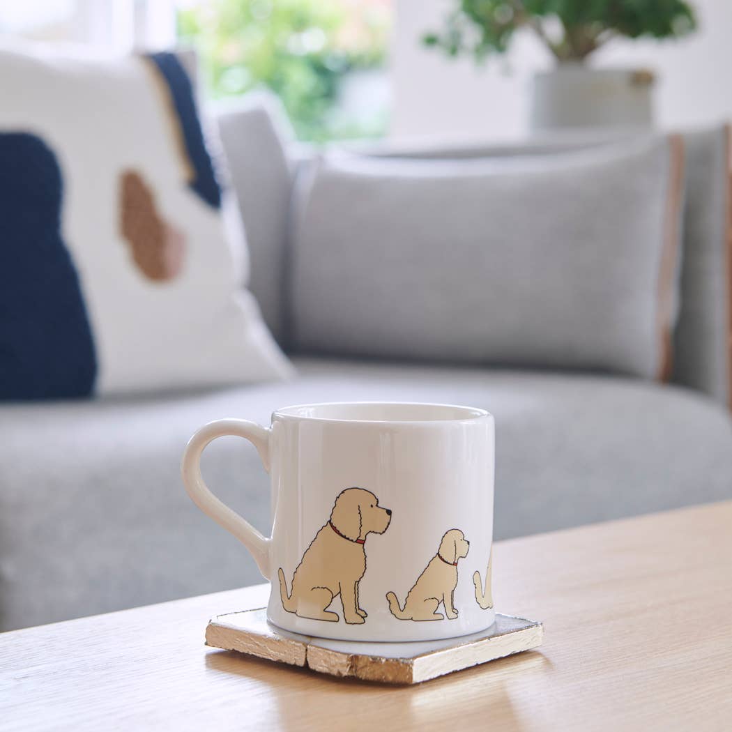 Mischievous Mutts Dog Mug - Cockapoo / Labradoodle (Apricot)