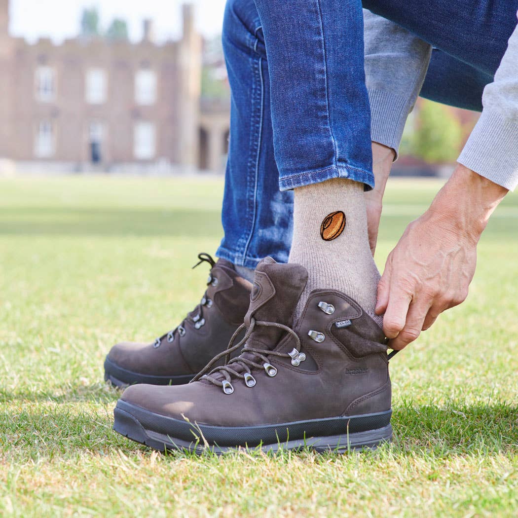 Rugby Sports Lover wool socks