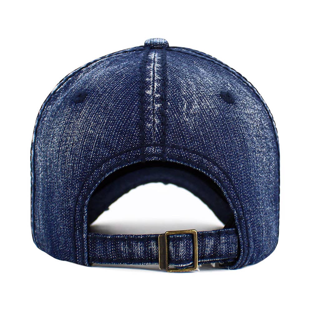 RIDE Message Western Horse Embroidered Vintage Baseball Cap