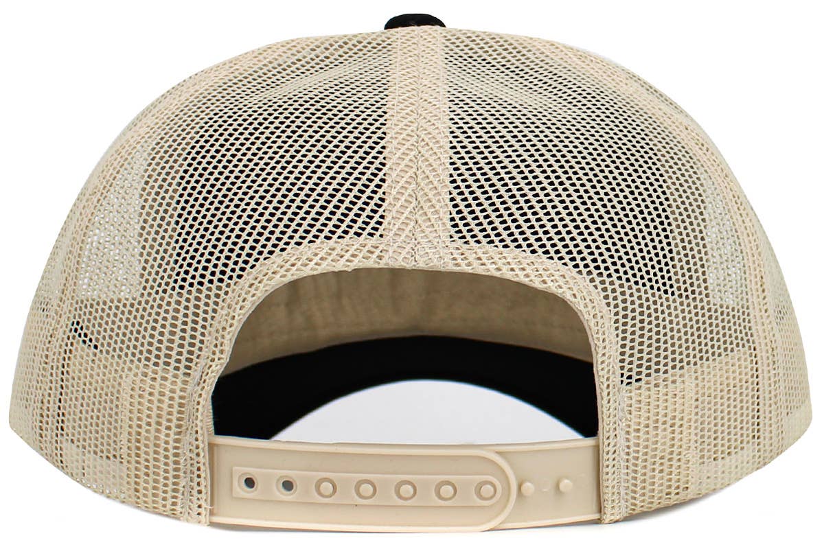 Cow Skull Aztec Meshback Ballcap