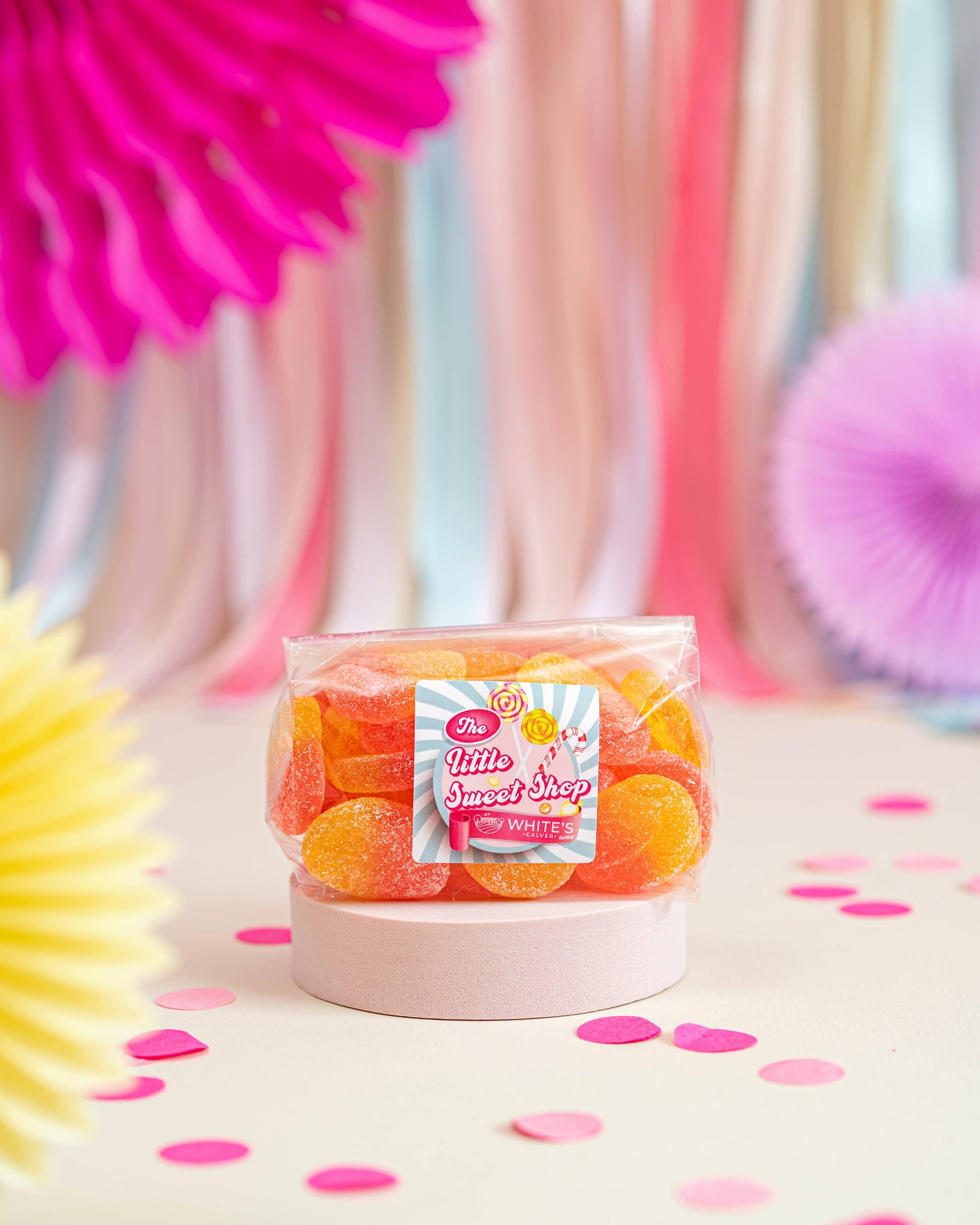 Fizzy Peaches Sweet Bag 250g