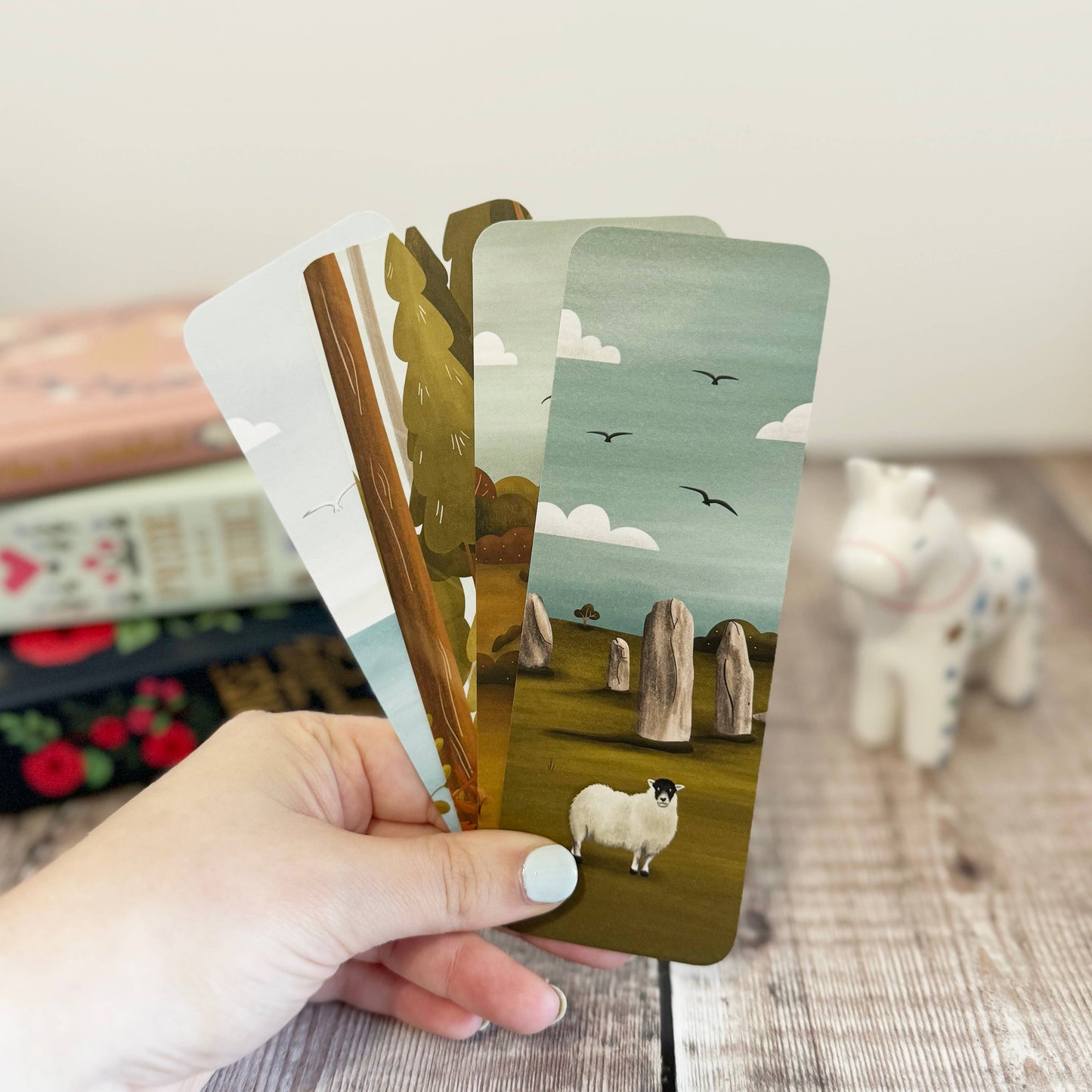Moorland Landscape Bookmark